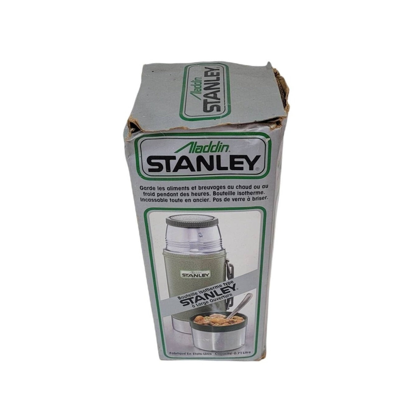 Retro Aladdin Stanley Steel Bottle Thermos with Original Box