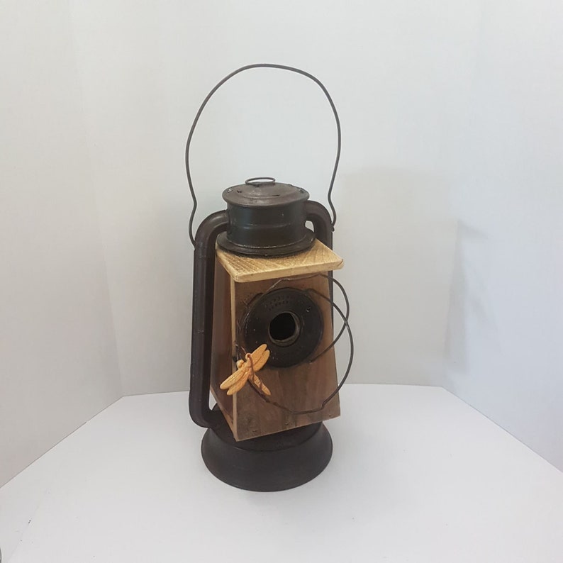 bird house lantern 
