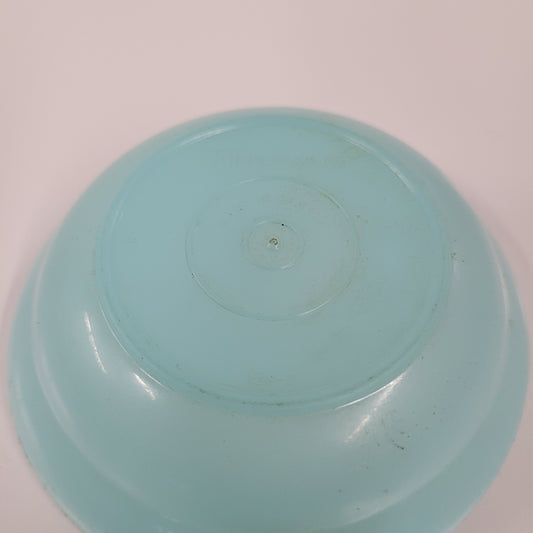 Vintage Small Blue Tupperware Bowl 154-8