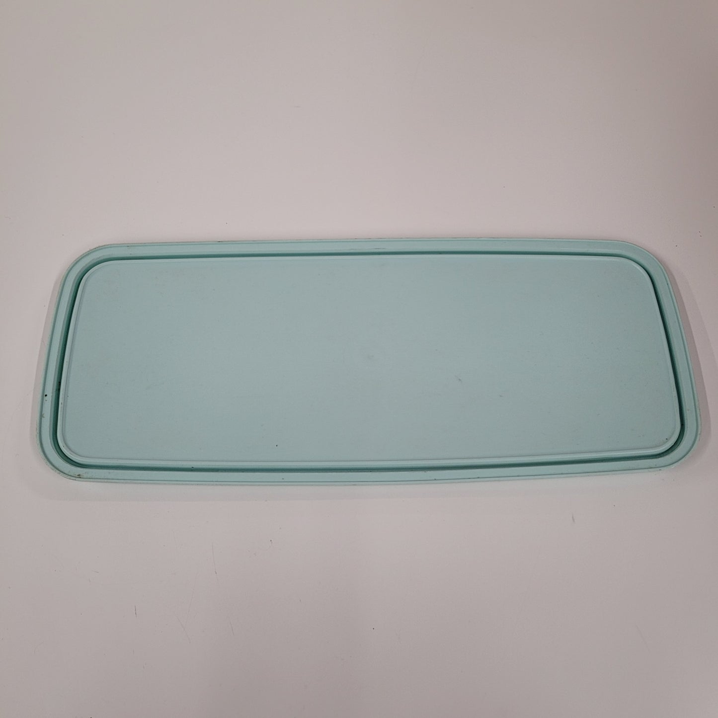 Vintage Tupperware Light Blue Rectangular Lid 784-6