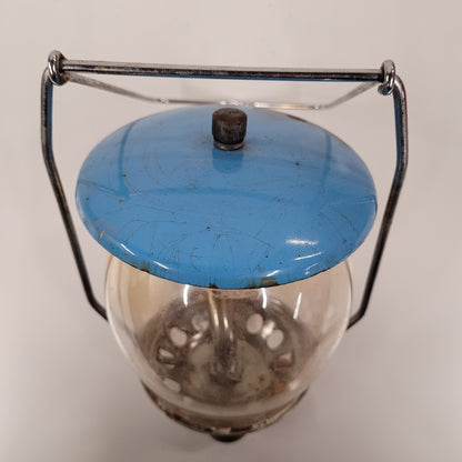 Vintage Campista 4312 Portable Propane Camp Light, Cracked Globe