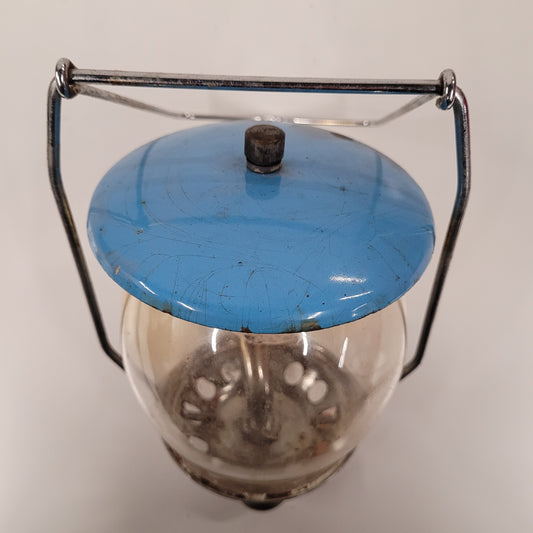 Vintage Campista 4312 Portable Propane Camp Light, Cracked Globe