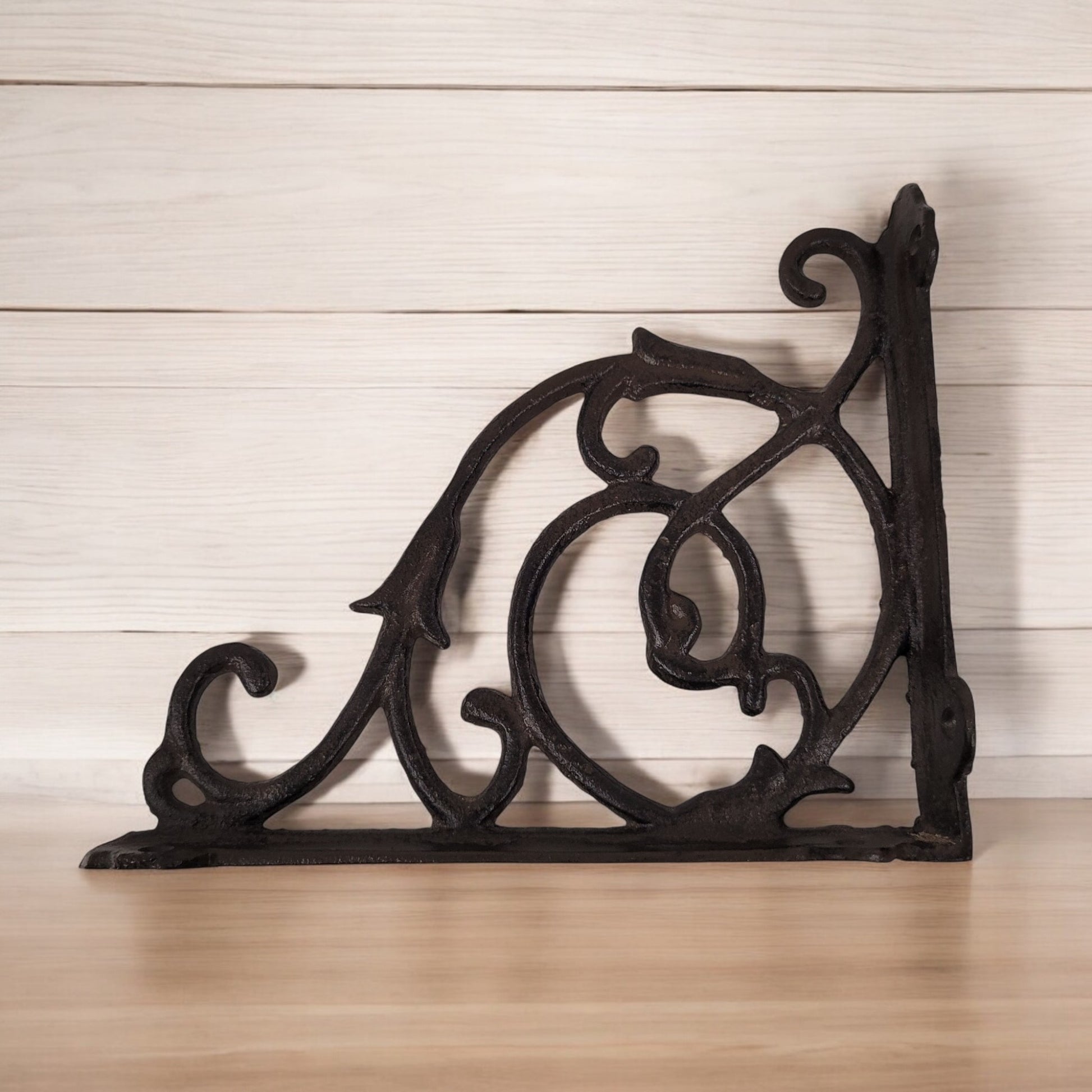 Rustic Cast Iron 8" Shelf Bracket 