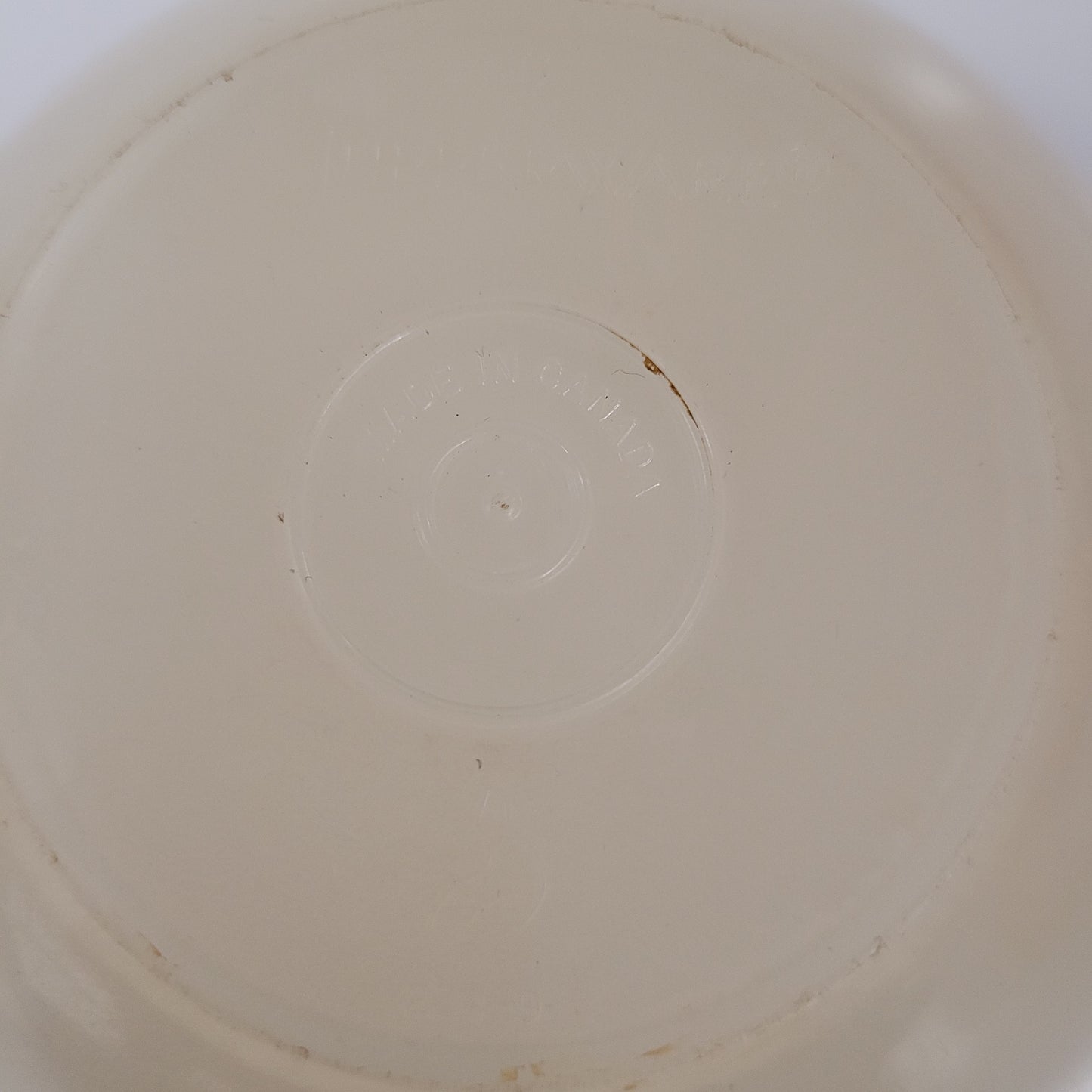 Vintage Tupperware Clear Bowl With Lid 234-9