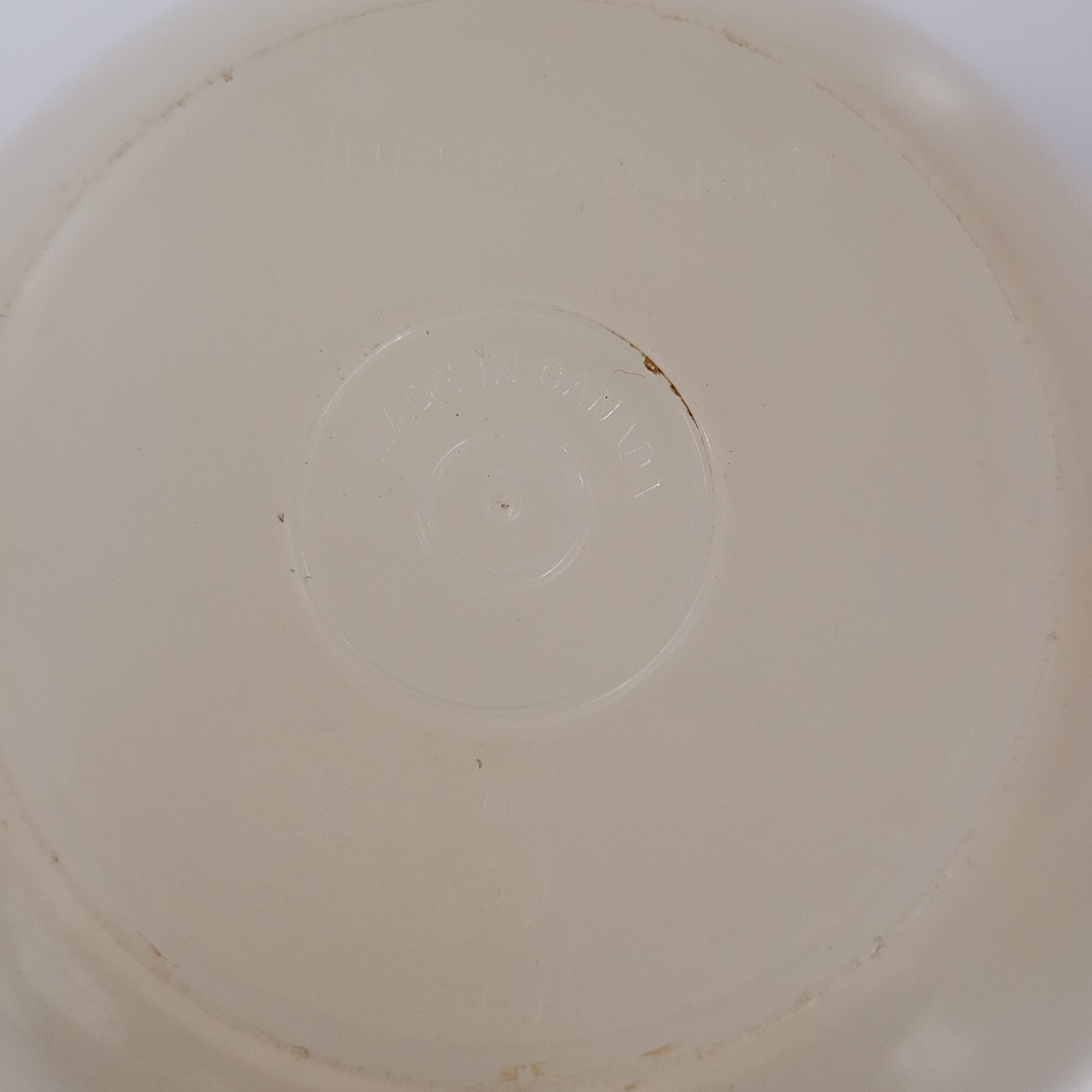 Vintage Tupperware Clear Bowl With Lid 234-9