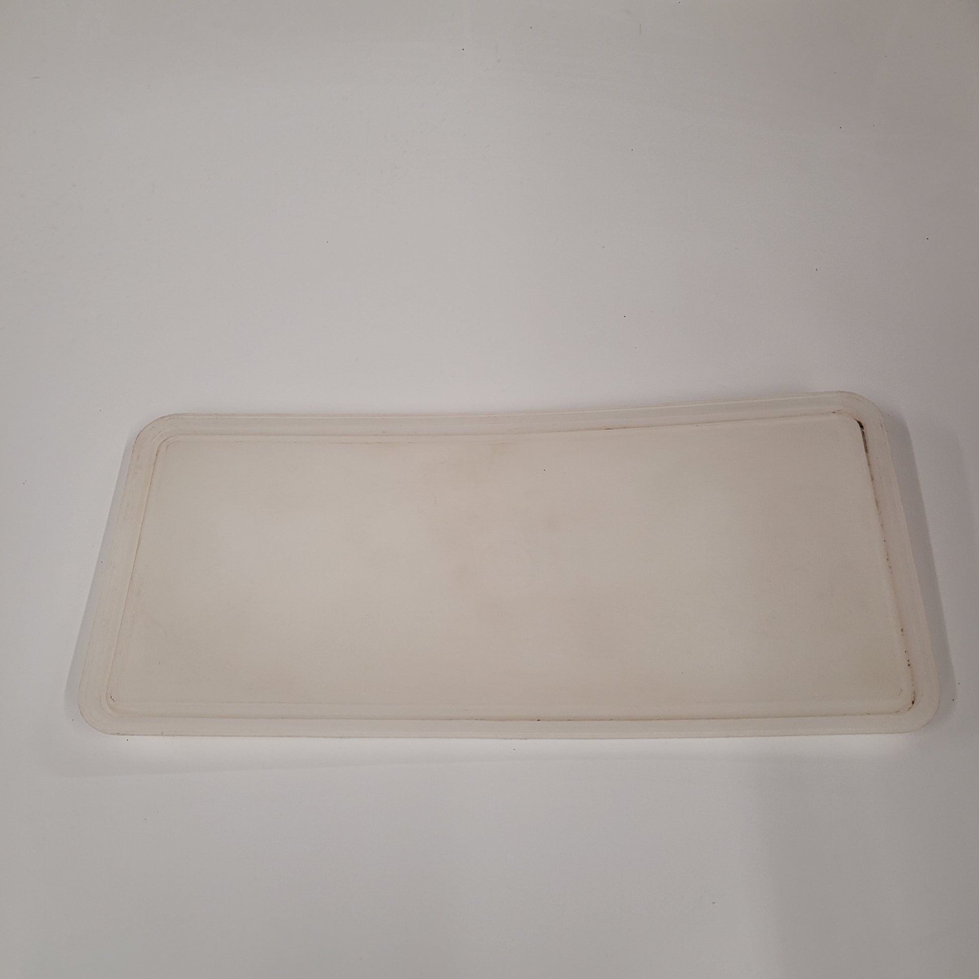 Vintage Tupperware Clear Rectangular Replacement Lid 607-2