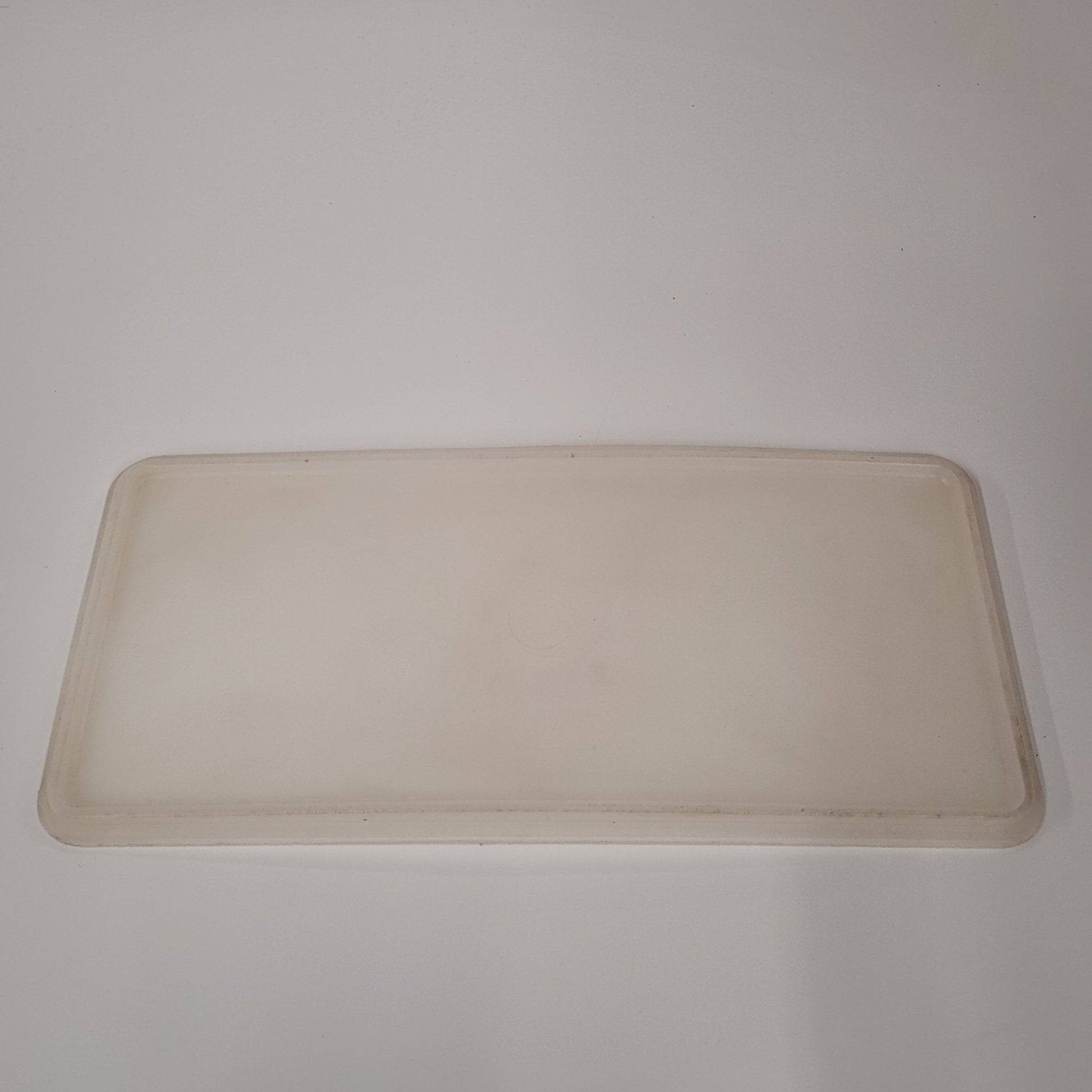 Vintage Tupperware Clear Rectangular Replacement Lid 607-2