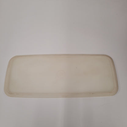 Vintage Tupperware Clear Rectangular Replacement Lid 784-5