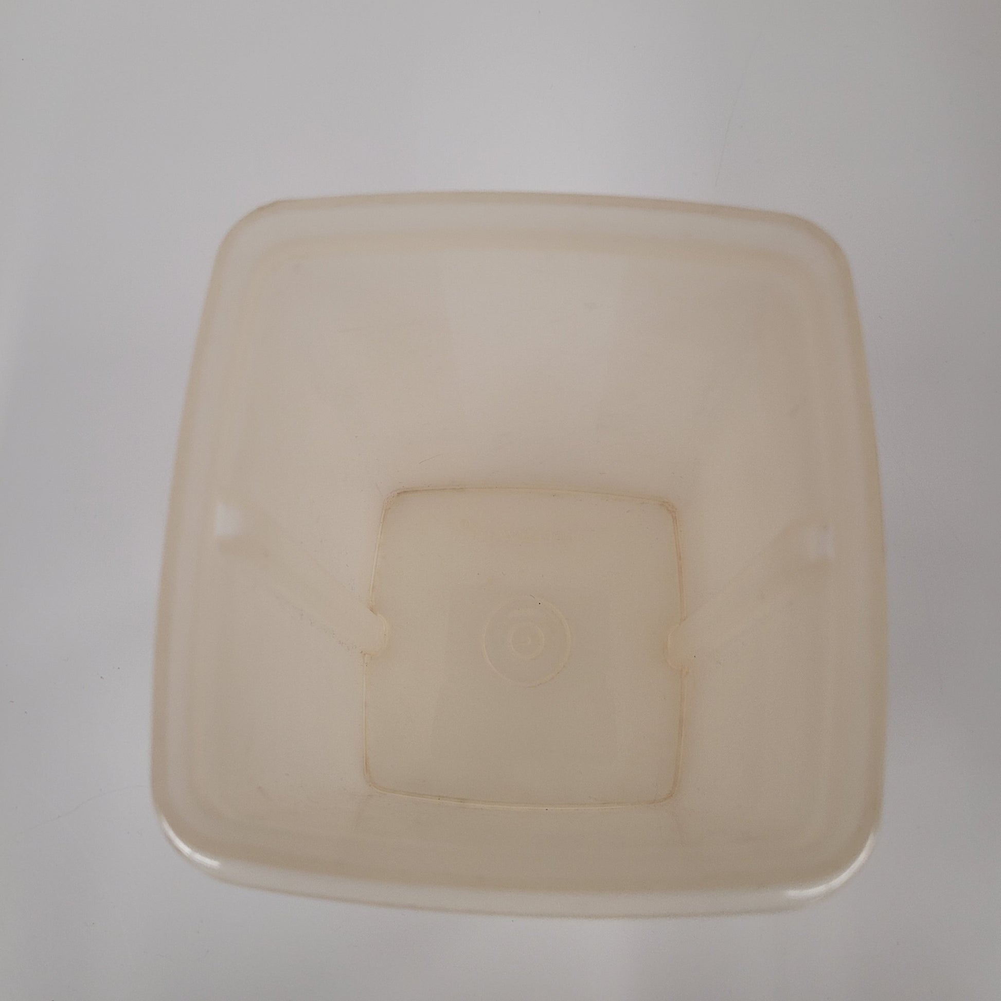 Vintage Tupperware Clear Square Replacement Container 1330-3