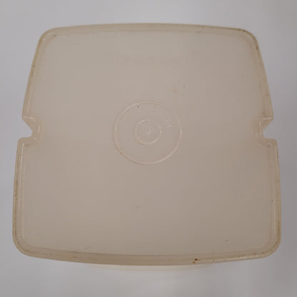 Vintage Tupperware Clear Square Replacement Container 1330-3