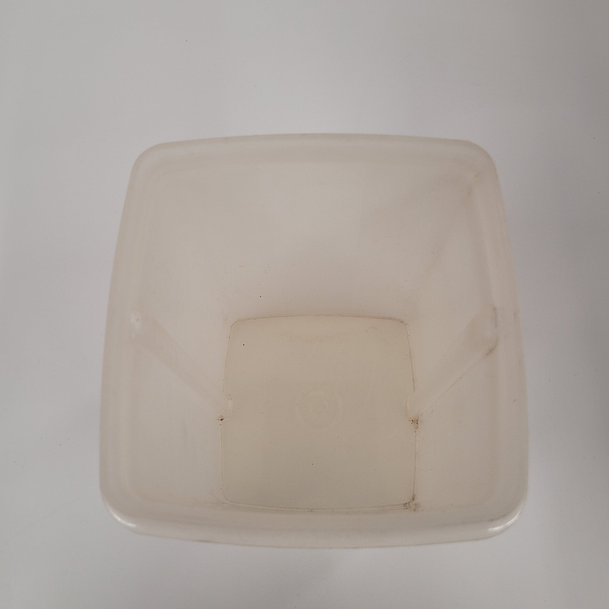 Vintage Tupperware Clear Square Replacement Container 1560-2