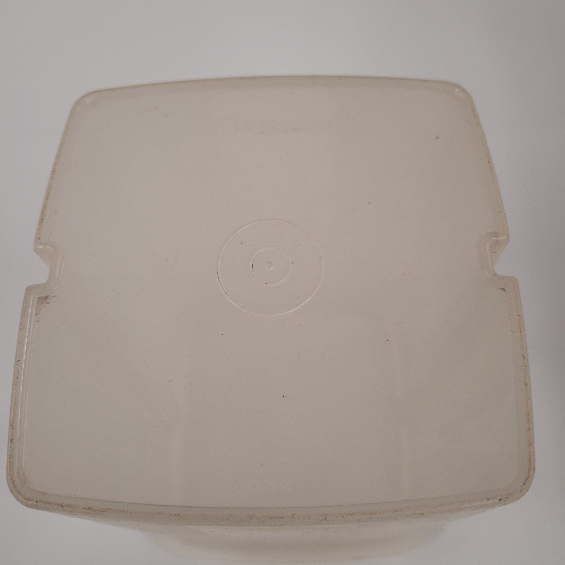 Vintage Tupperware Clear Square Replacement Container 1560-2