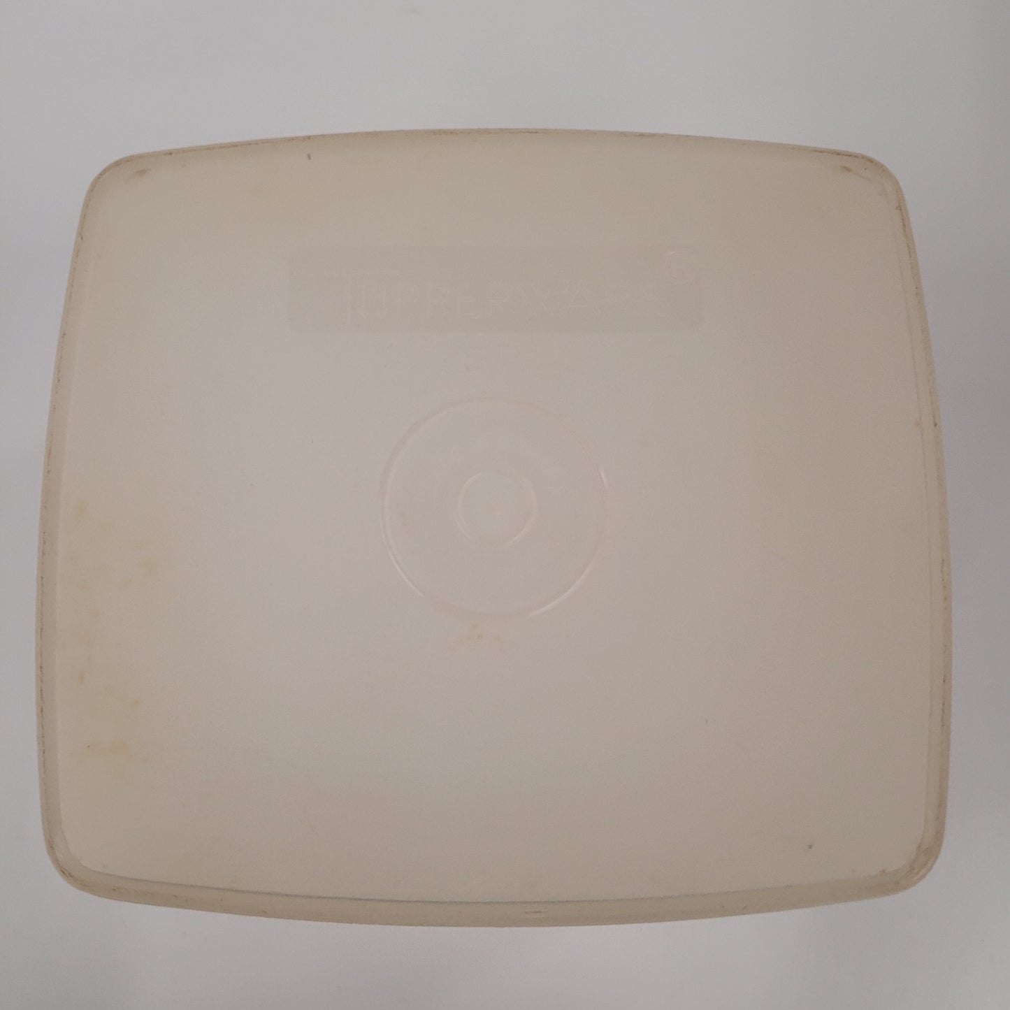 Vintage Tupperware Clear Square Replacement Container 312-10