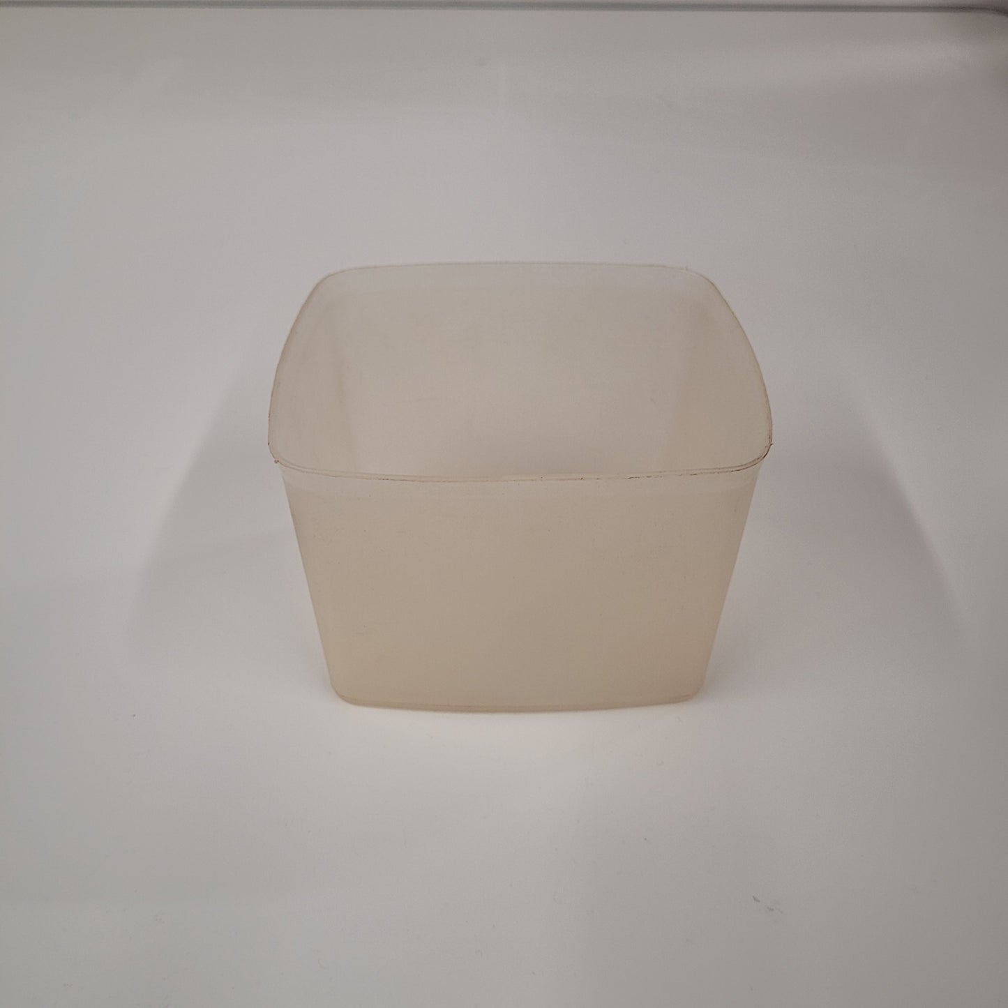 Vintage Tupperware Clear Square Replacement Container 312-10