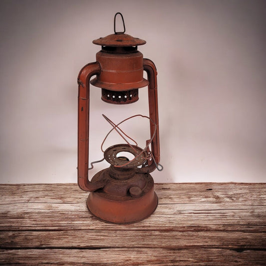 Crescent Red No.129 Antique Barn Lantern