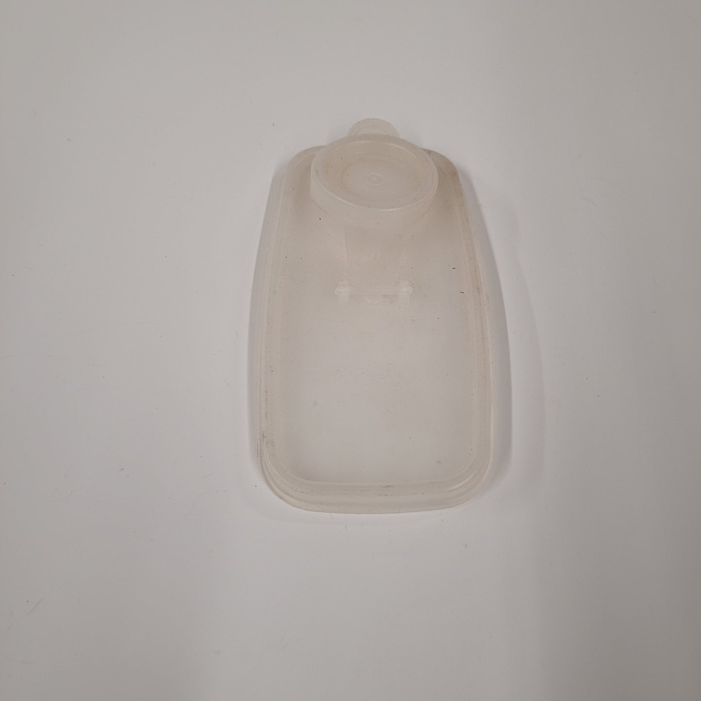 Vintage Clear Tupperware Flip Top Replacement Lid 509-1