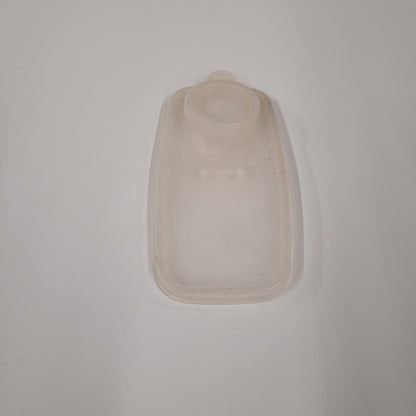 Vintage Clear Tupperware Flip Top Replacement Lid 509-1