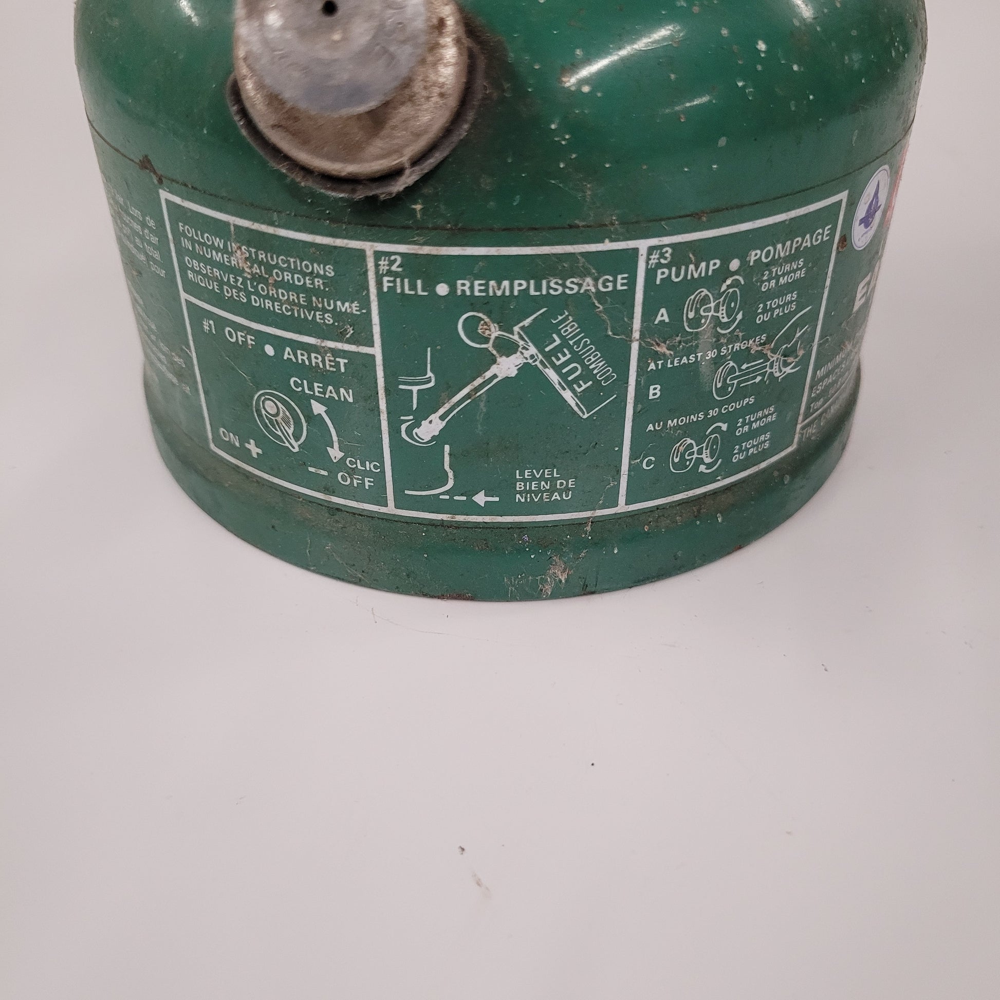 Vintage Green Coleman Easi-Lite Lantern Model 321C 