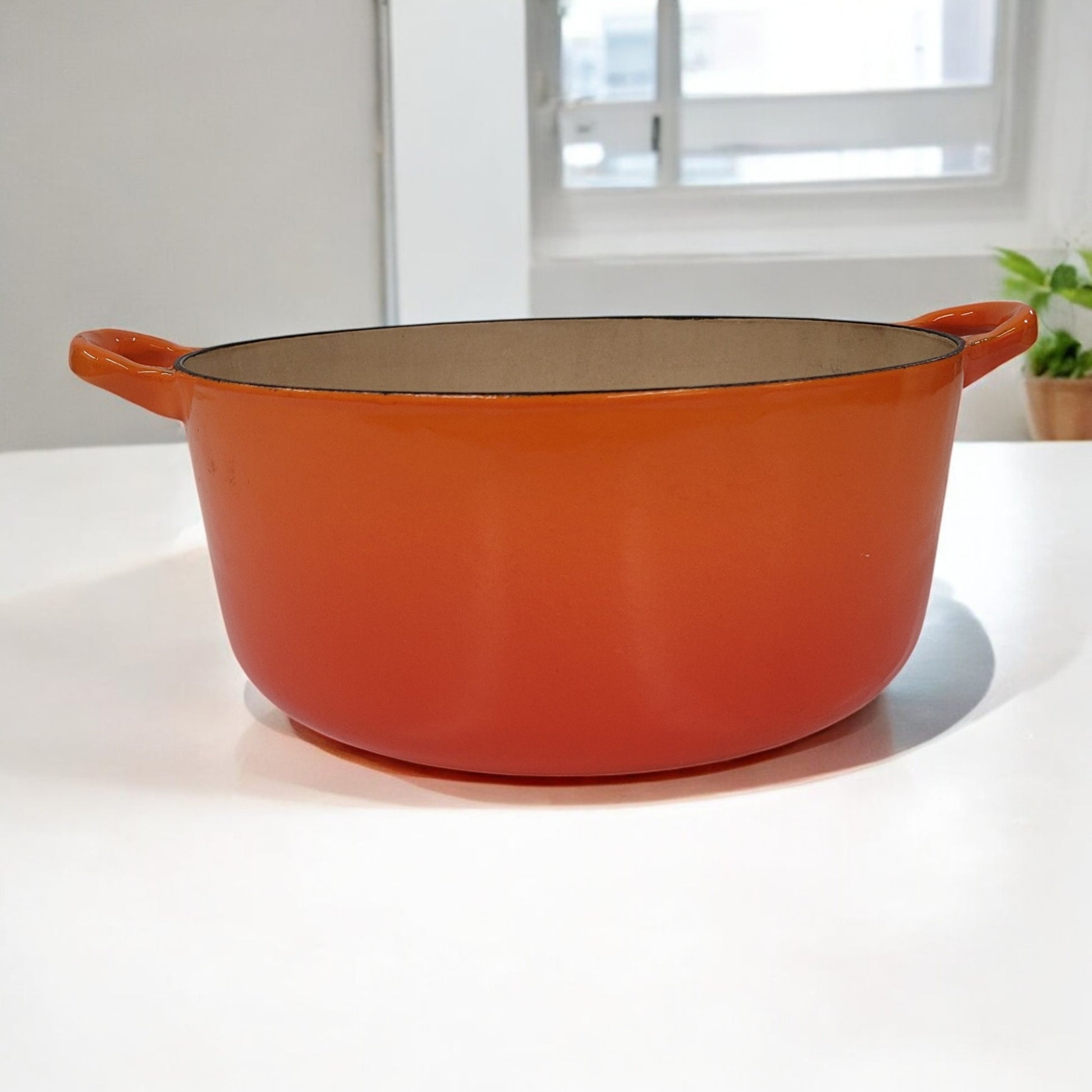 Orange Le Creuset Made In France F Cast Iron Pot