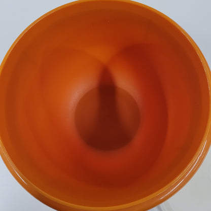 Vintage Orange Tupperware Bowl With Lid 270-4 B