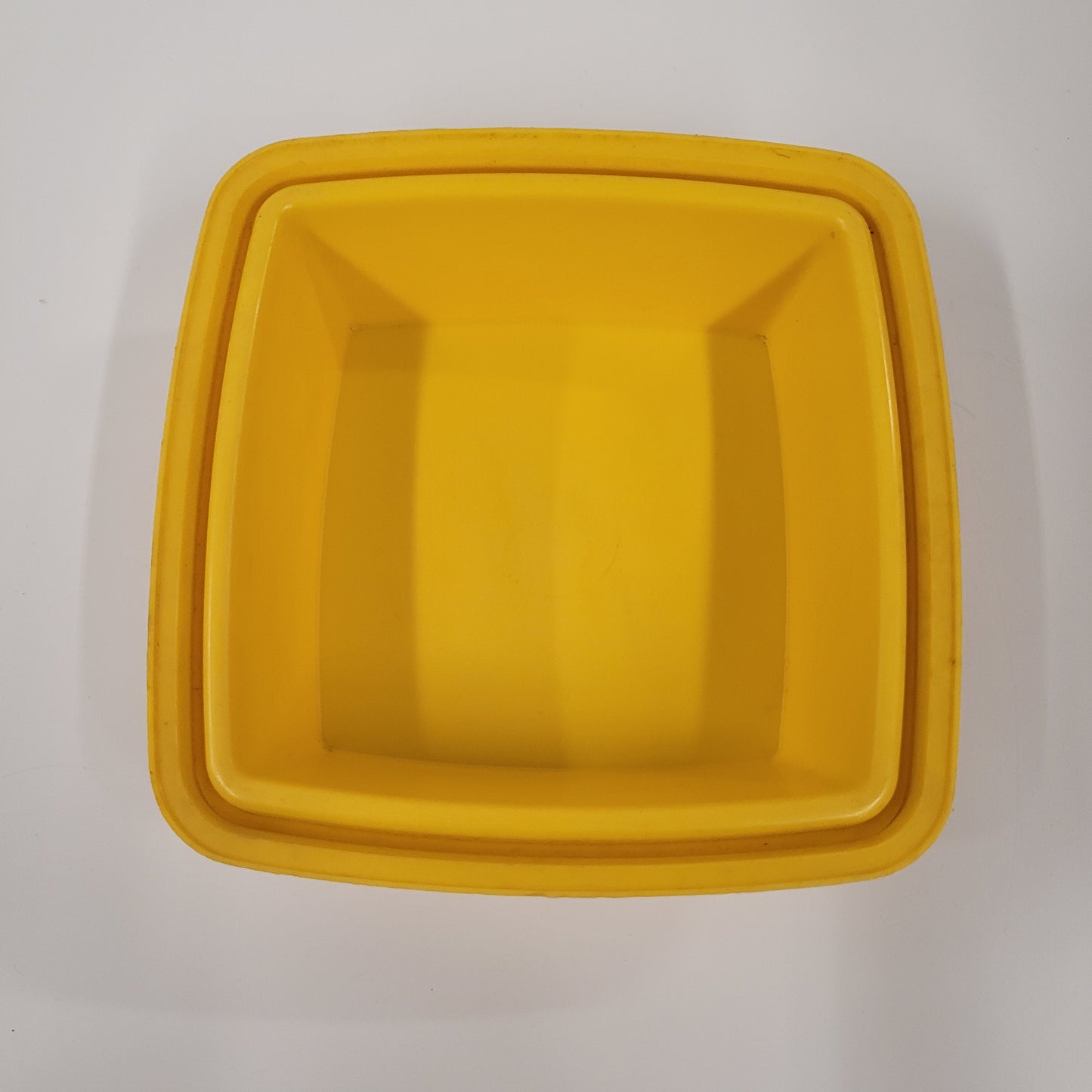 Vintage Yellow Tupperware Pickle Keeper Replacement Lid 1562-4