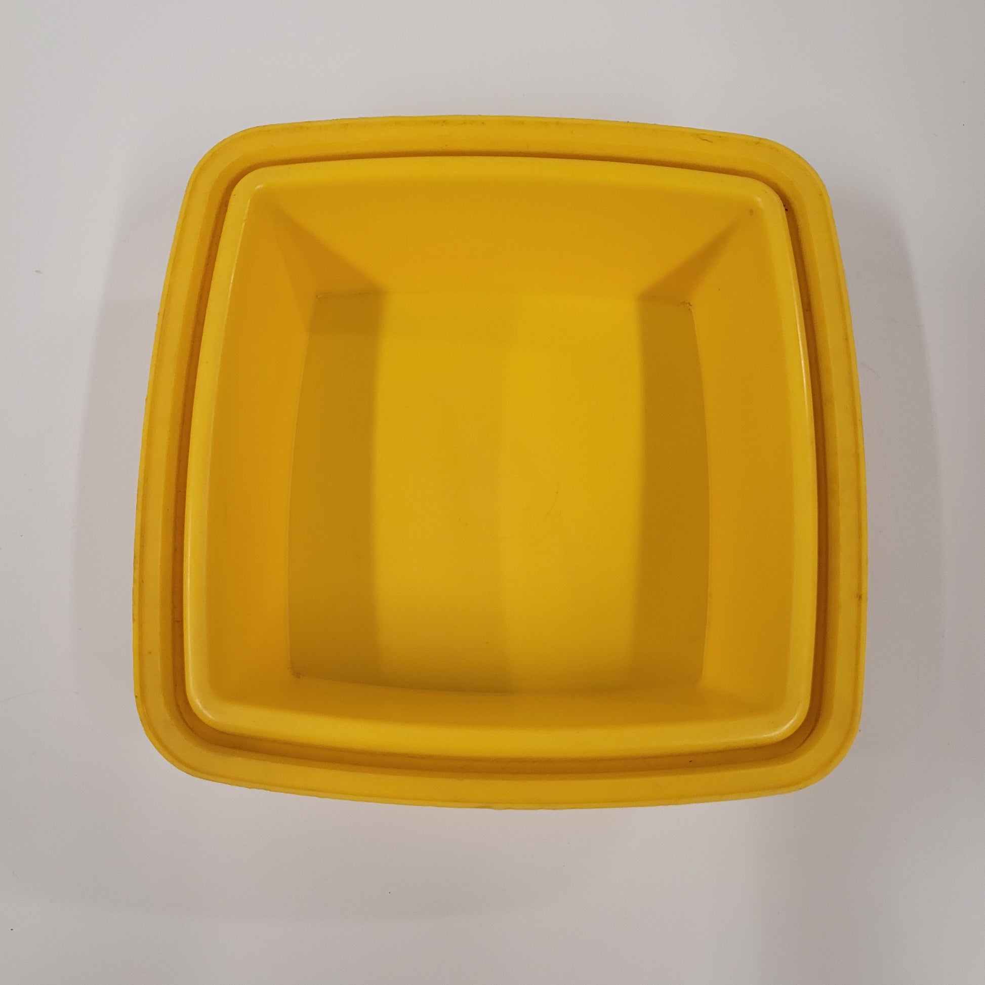 Vintage Yellow Tupperware Pickle Keeper Replacement Lid 1562-4