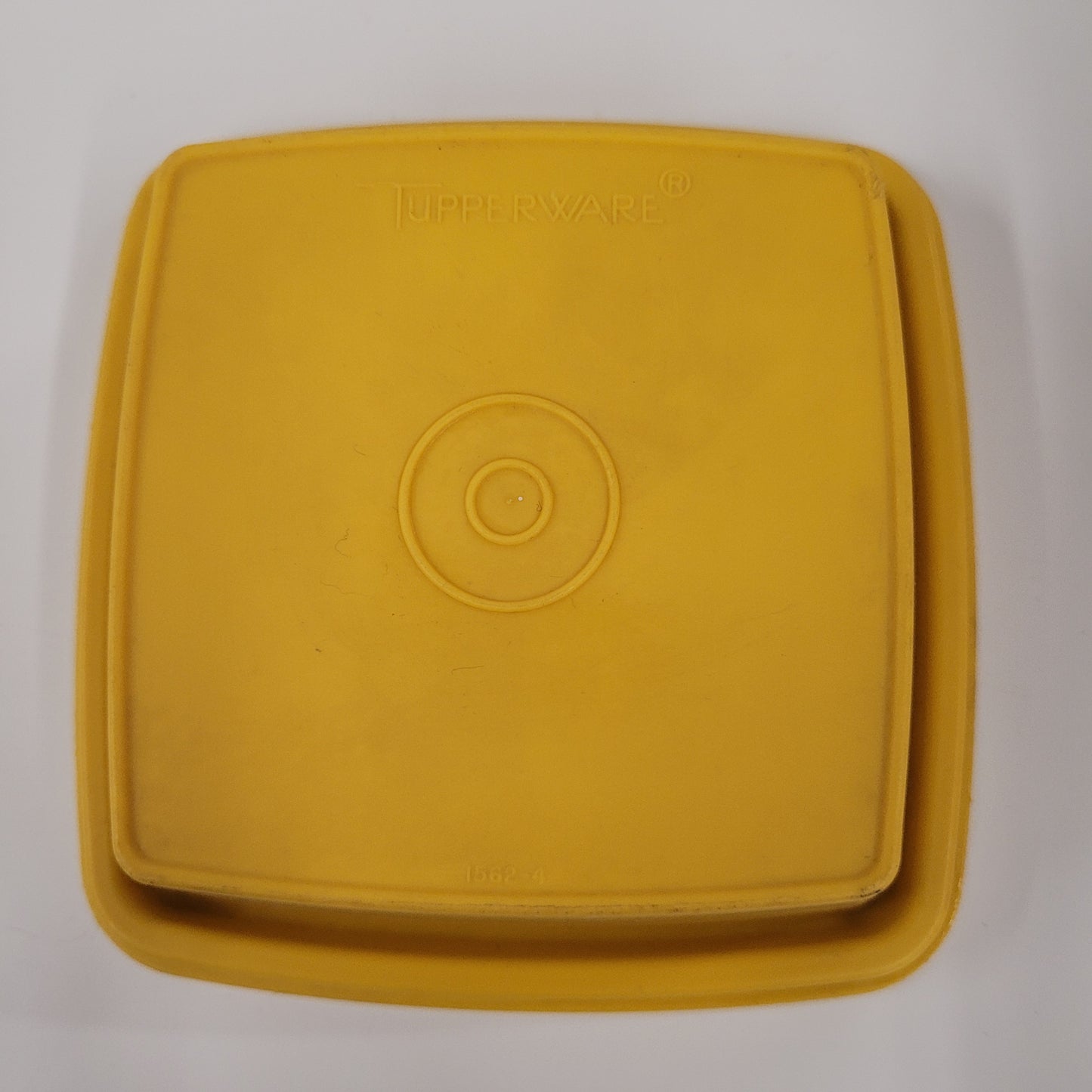 Vintage Yellow Tupperware Pickle Keeper Replacement Lid 1562-4