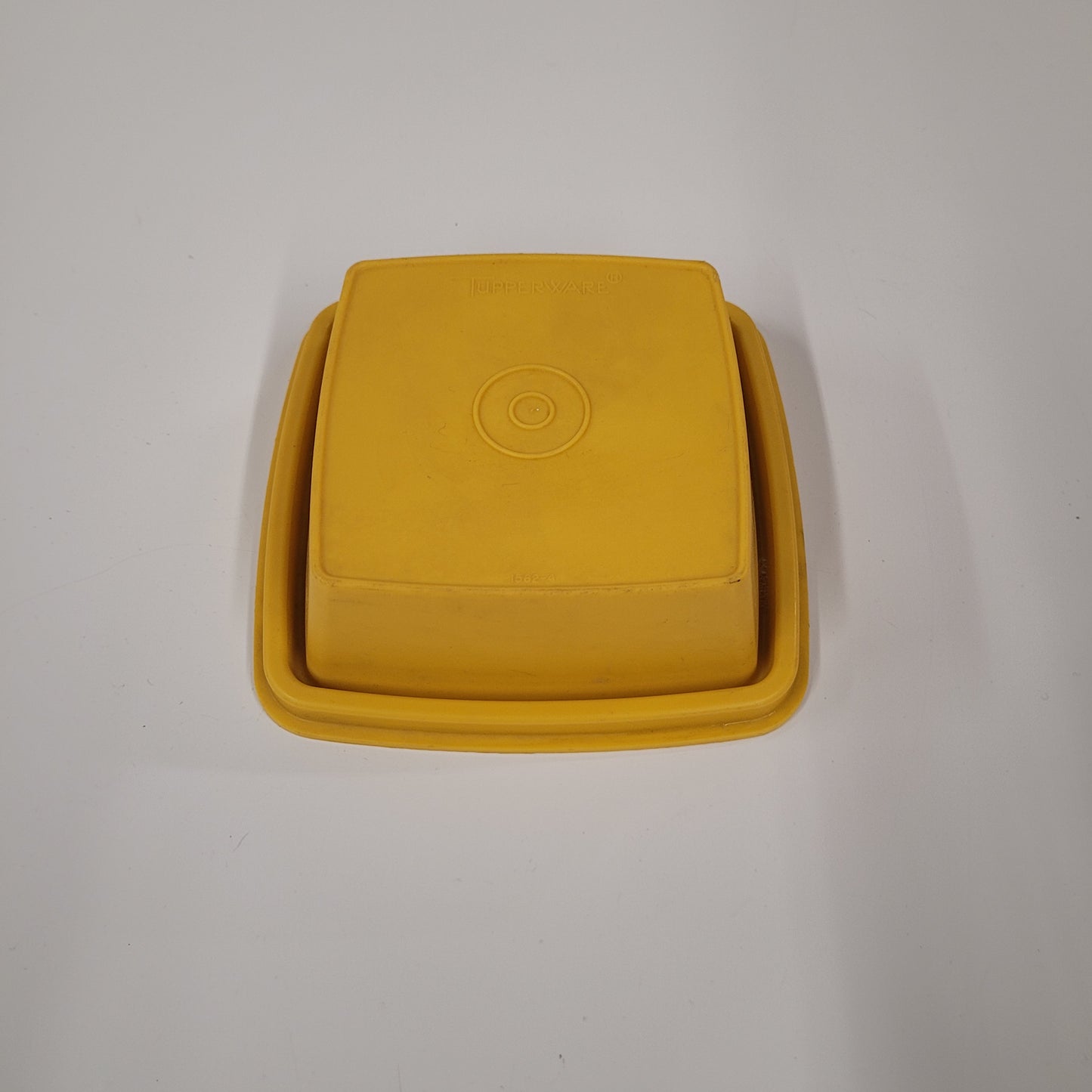 Vintage Yellow Tupperware Pickle Keeper Replacement Lid 1562-4