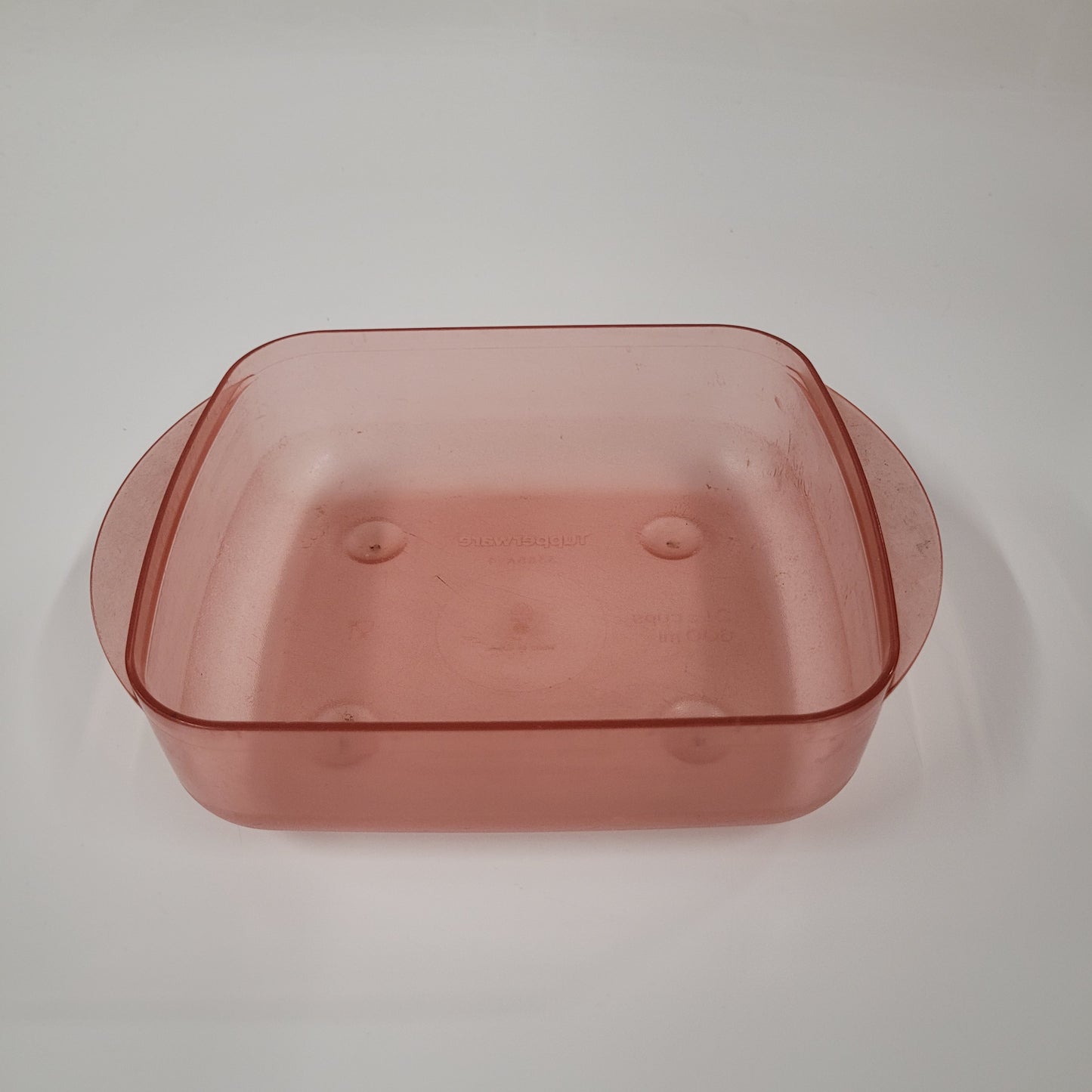 Vintage Tupperware Red Sandwich Container 3385A-4 