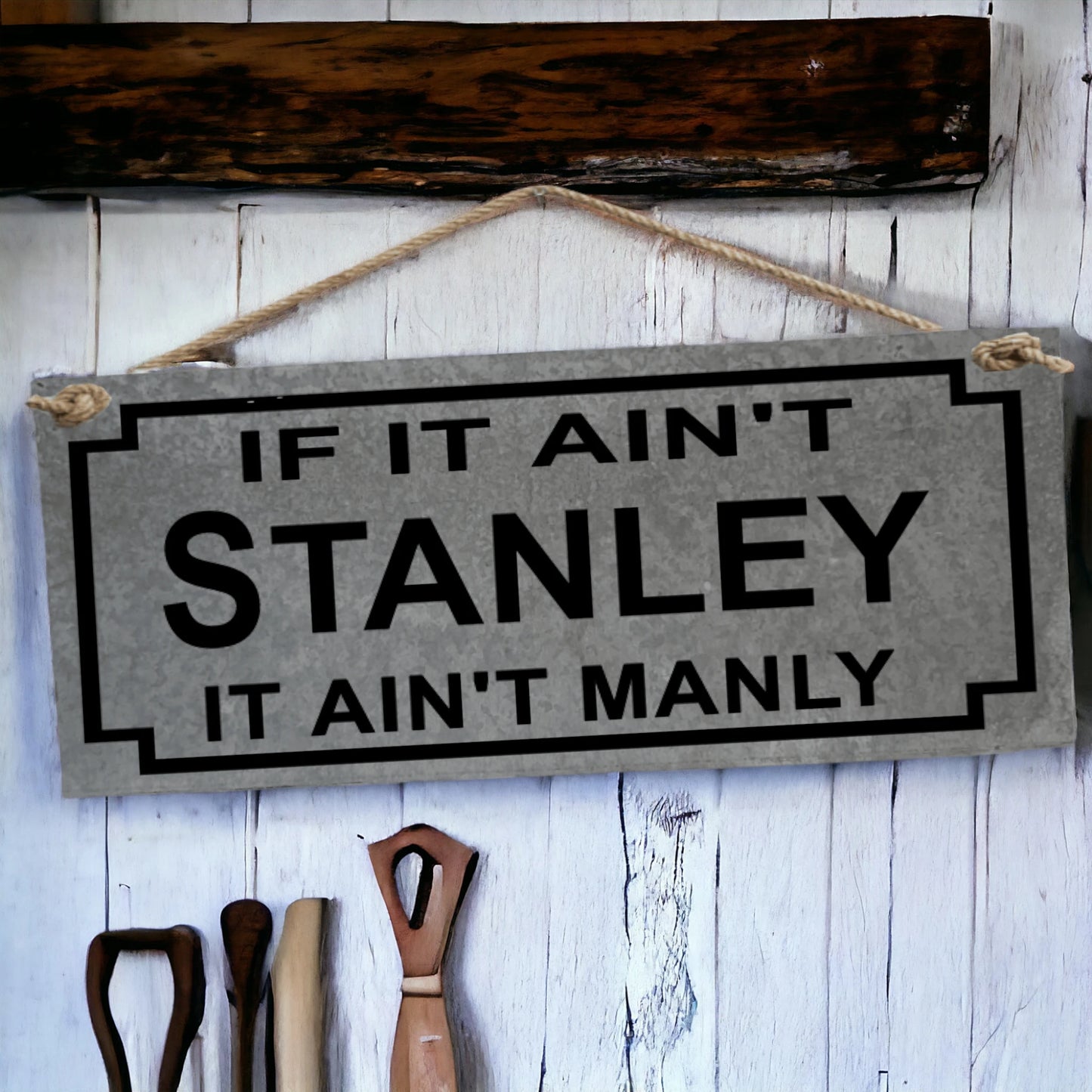 stanley tools sign