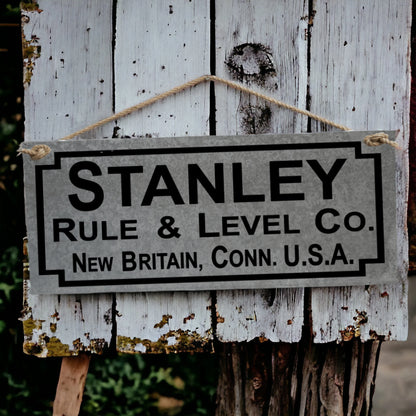 stanley tools sign