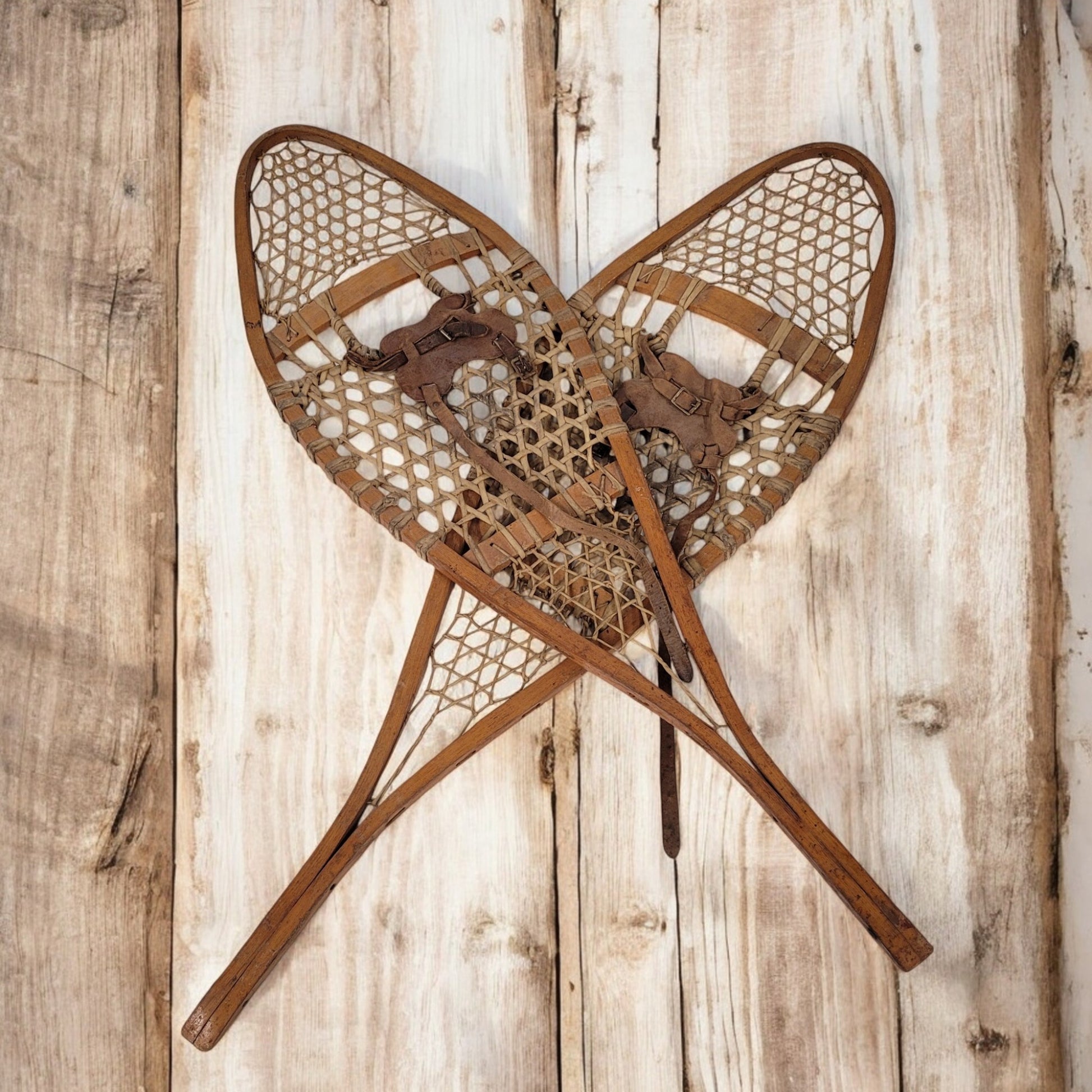 Antique Native Made Snow Shoes