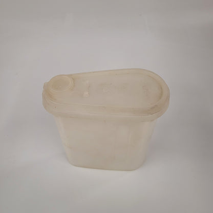 Vintage Tupperware Clear Store-N-Pour Container 752-2 With Lid