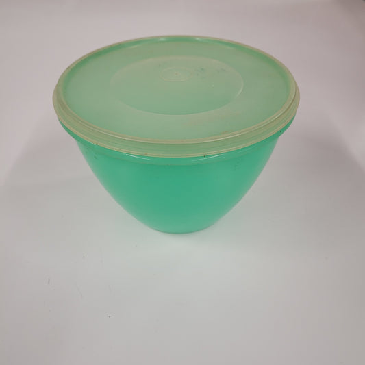 Vintage Green Tupperware Crisp-It Lettuce Crisper With Lid 679-11