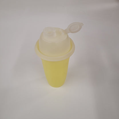 Vintage Tupperware Yellow Shaker 3 Piece Set 844-1