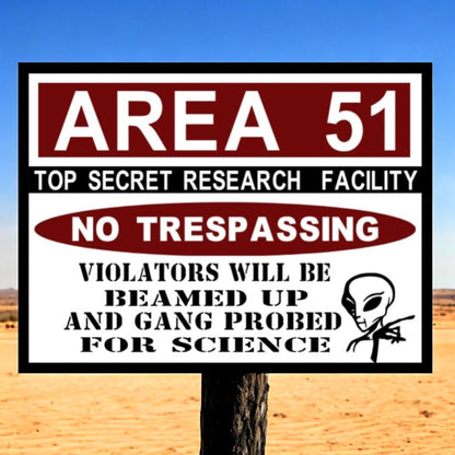 area 51 sign 