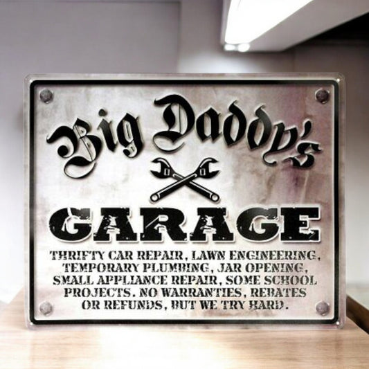 big daddy's garage sign 