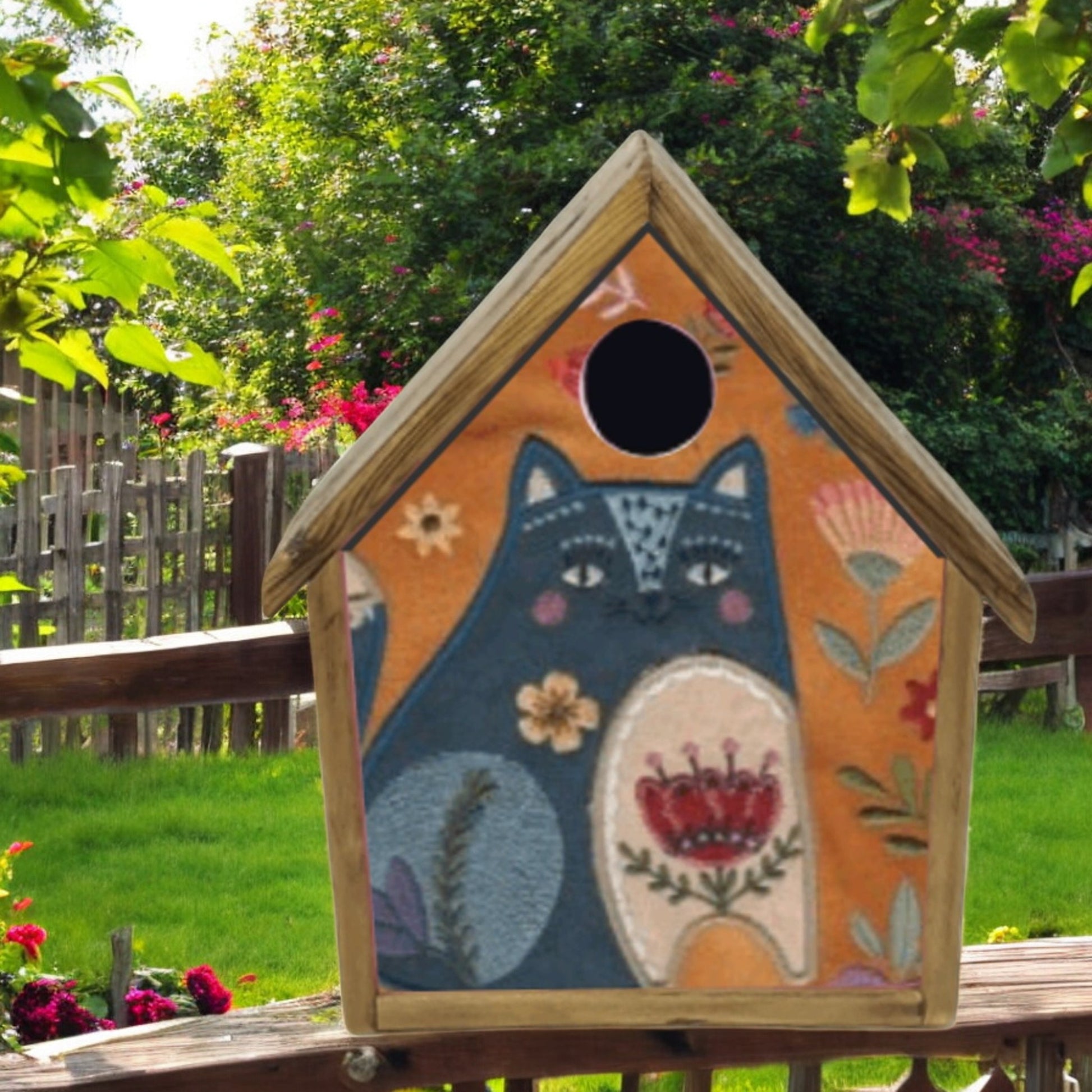 cat bird house 