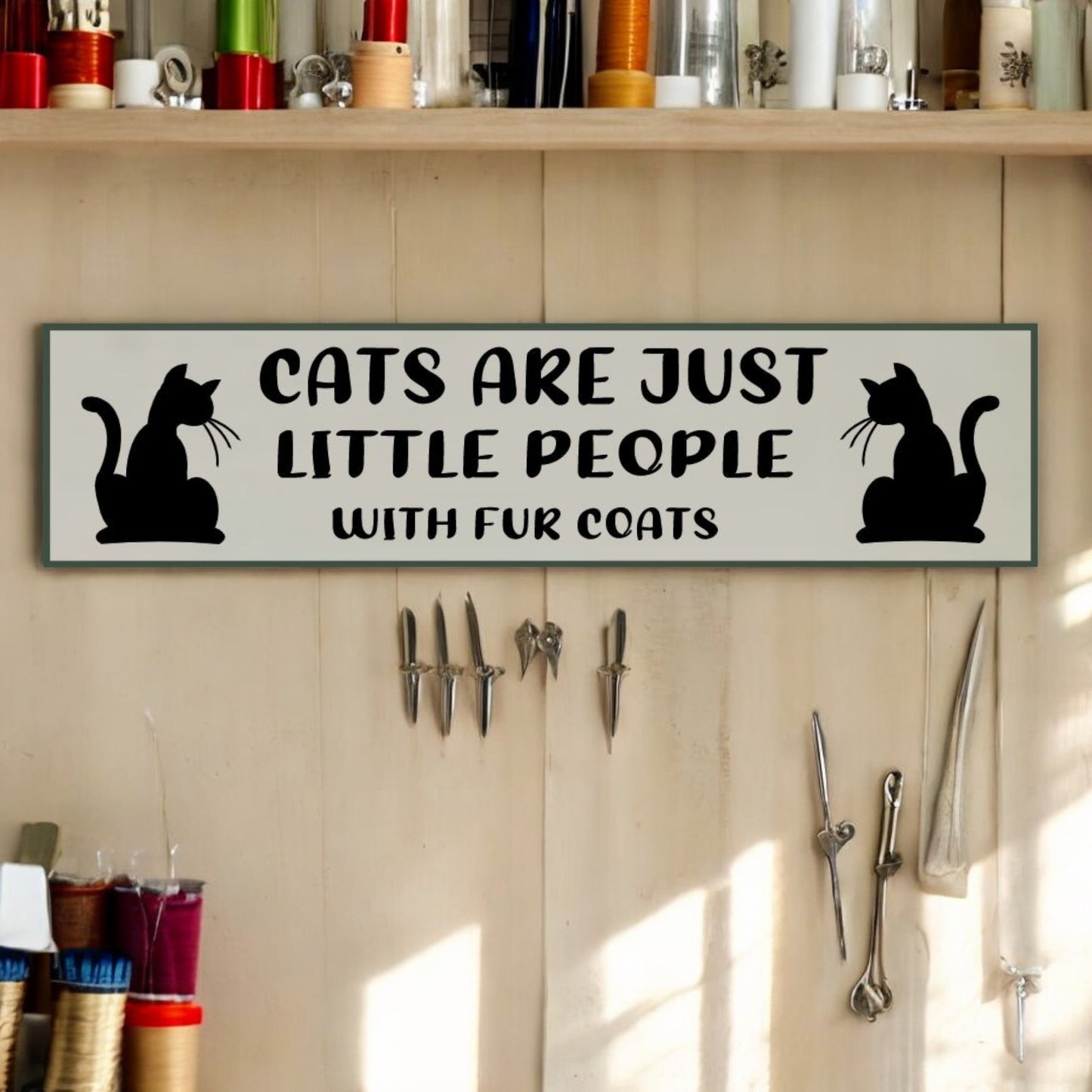 cute cat sign 