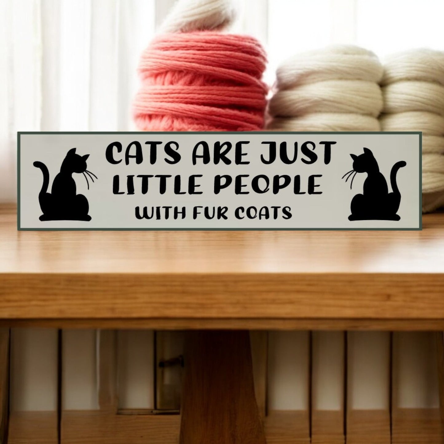 cute cat sign 