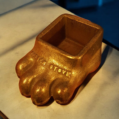 fisher wood stove bear feet 