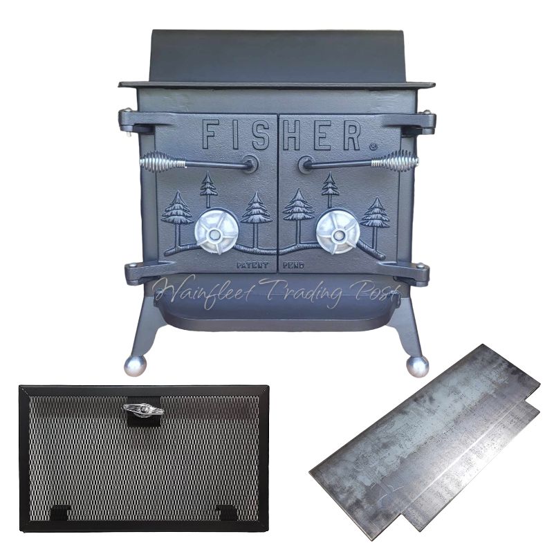 fisher grandma bear wood stove