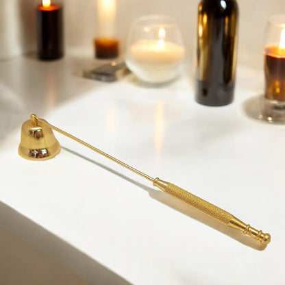 Gold Candle Snuffer Fine Dining Romantic Table Decor