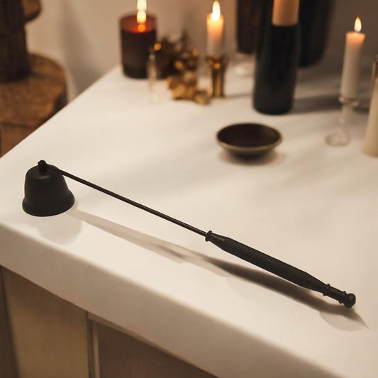 Black Candle Snuffer Fine Dining Romantic Table Decor