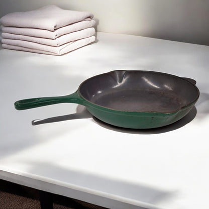 Green Le Creuset Made In France No 23 Fry Pan