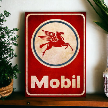 Mobil Oil sign 