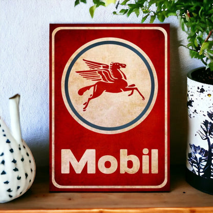 Mobil Oil sign 