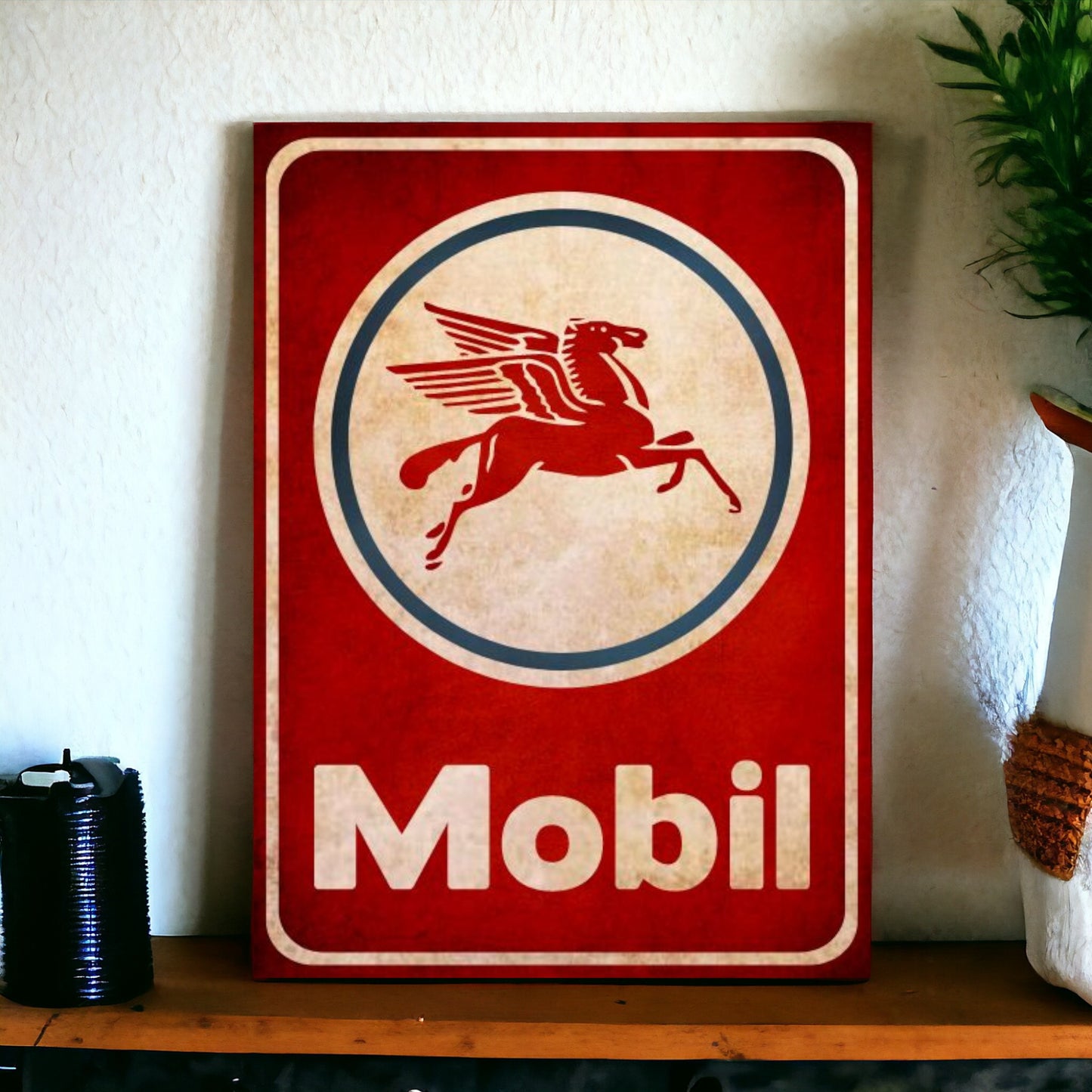 Mobil Oil sign 