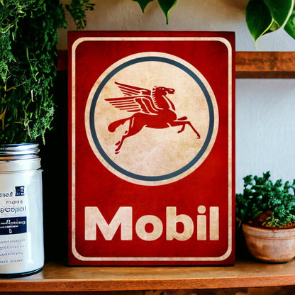 Mobil Oil sign 