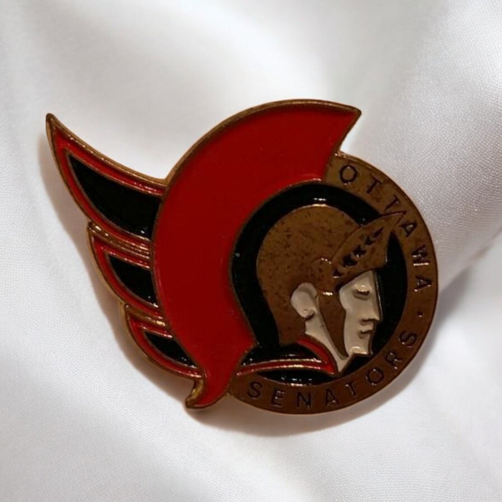 Ottawa Senator NHL Hockey Pinback Button 